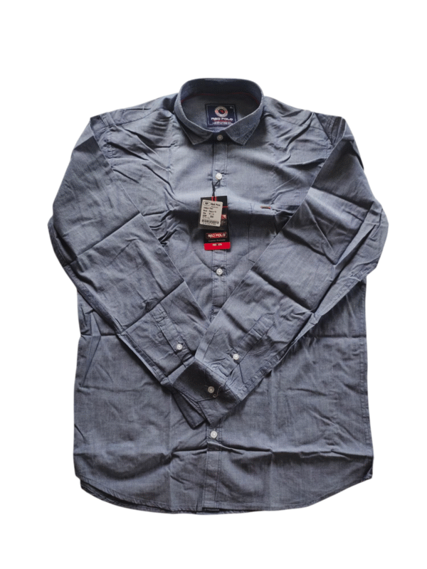 Red polo plain shirt